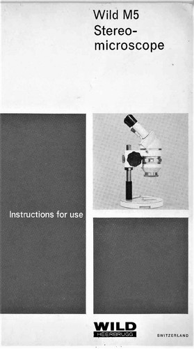 Wild stereo microscope - stereo,